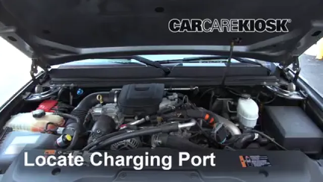 2013 GMC Sierra 3500 HD SLT 6.6L V8 Turbo Diesel Crew Cab Pickup Climatisation Ajouter du réfrigérant